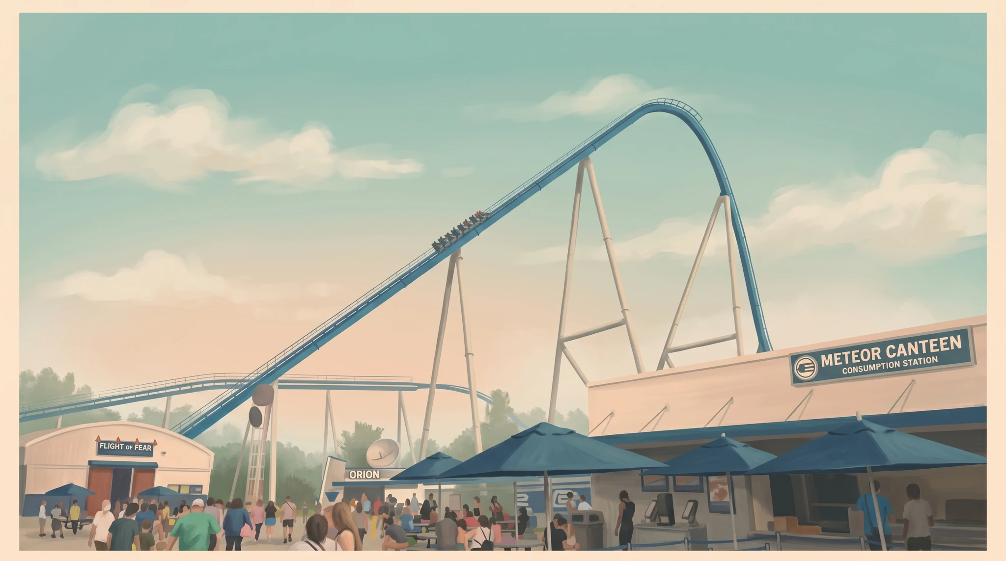 Orion lift hill daytime
