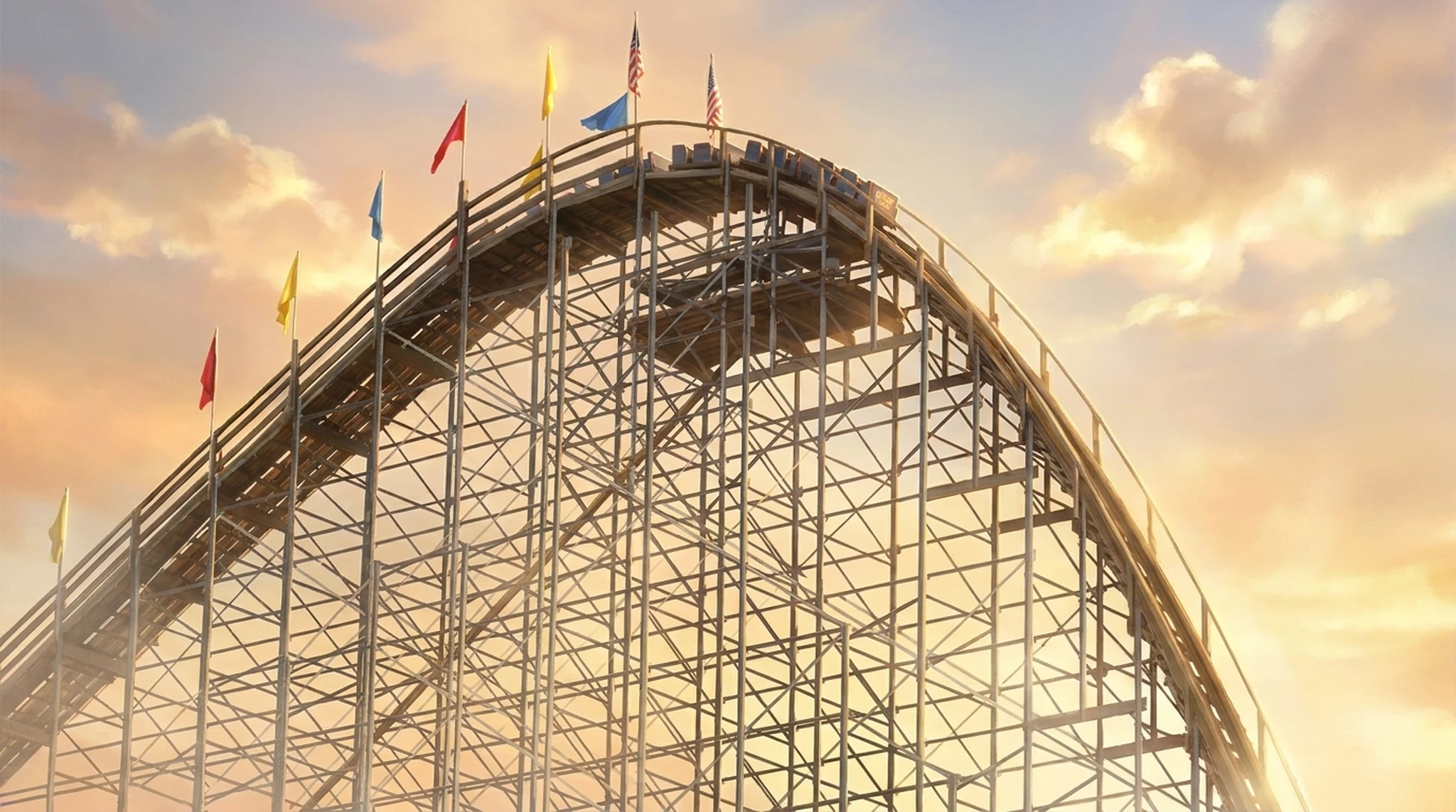 The Voyage's plunging first drop